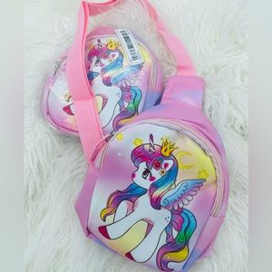 New kids unicorn mini sling bag